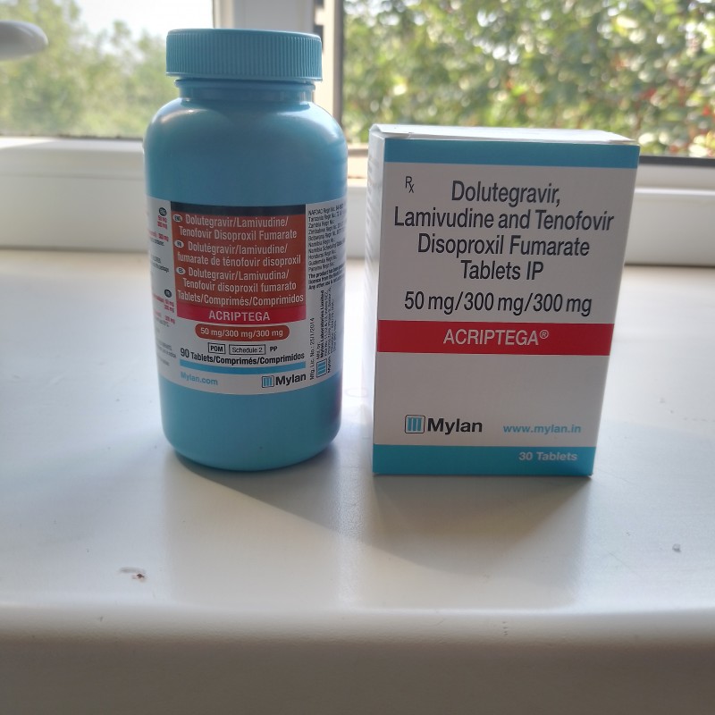  долутегравир акриптега  dolytegravir 