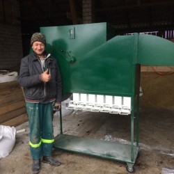 Products aerodynamic separator ism-10 from makarov-agro 